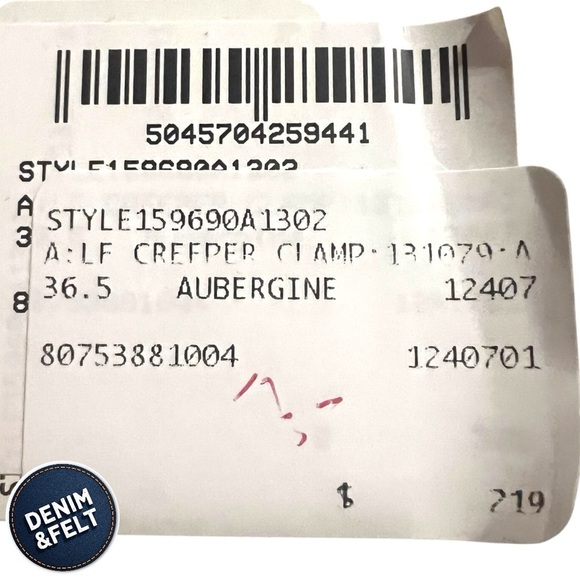 Burberry Unisex Plum Nubuck Creeper Clamp Leather Loaders | NEW/NIB!! - Picture 13 of 16